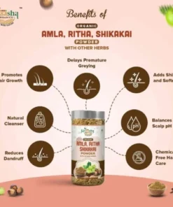 Amla Reetha Shikakai Powder
