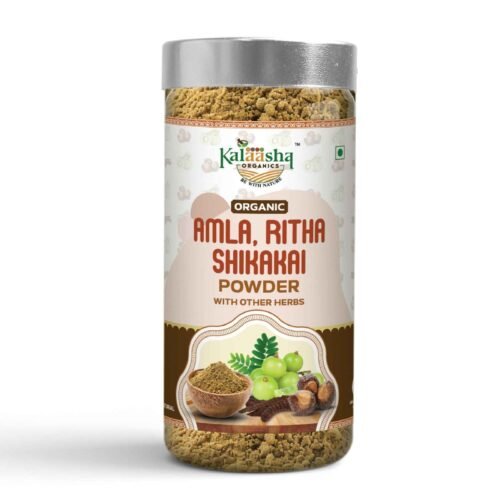 Organic Amla, Ritha and Sikakai Powder - Image 7