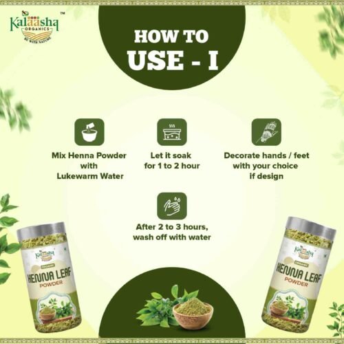 Organic Henna Leaf Powder - Image 4