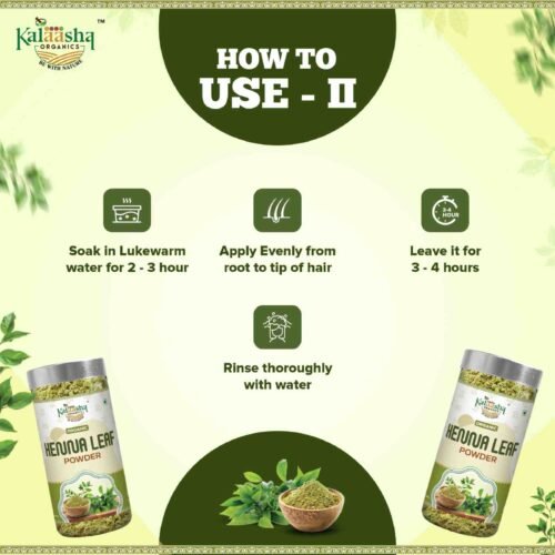 Organic Henna Leaf Powder - Image 5