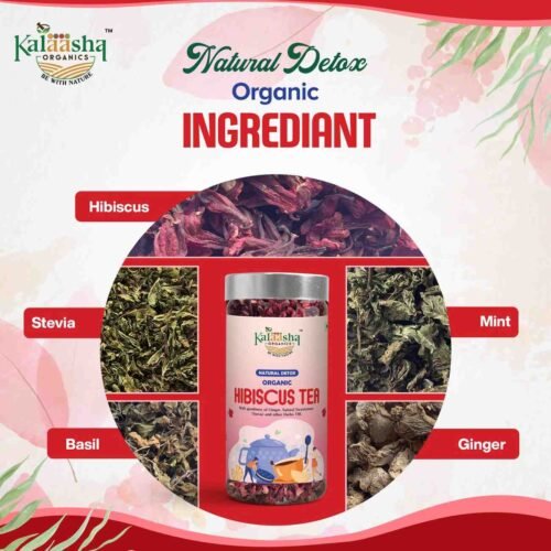 Organic Hibiscus Ginger Tea - Image 5