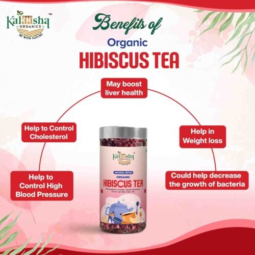 Organic Hibiscus Ginger Tea - Image 4