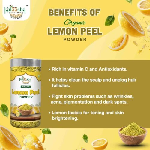 Organic Lemon Peel Powder - Image 8