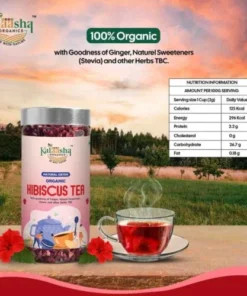 Alternative view of Organic Hibiscus Ginger Tea