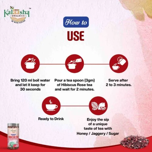 Organic Hibiscus Rose Tea