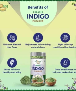 Organic Indigo Powder for Hair Colour