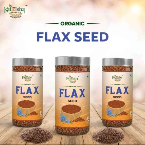 Organic flax seeds