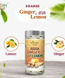 Soaked Ginger With Lemon mouth freshness