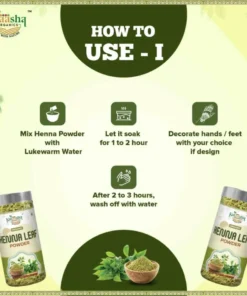 henna leaf powder