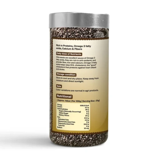 natural chia seeds